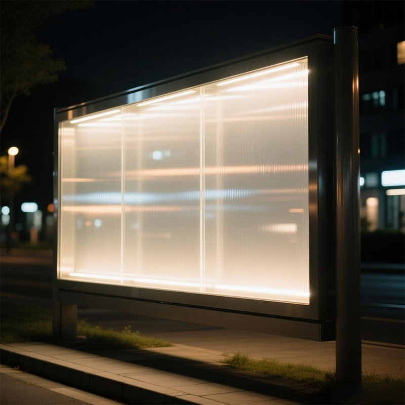 PMMA Acrylic Advertising Materials