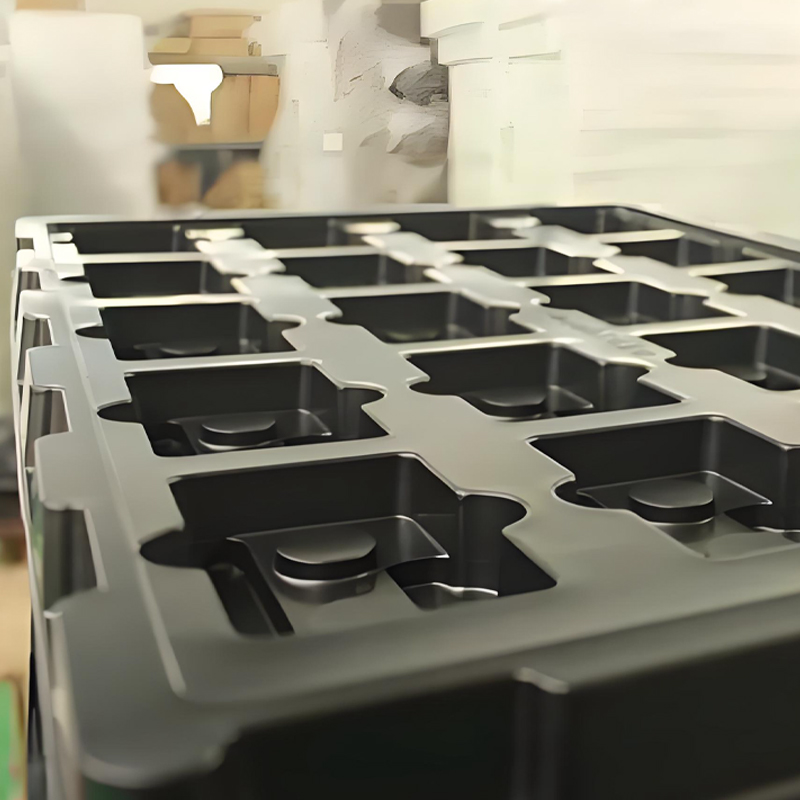 HDPE Thermoforming Tray for Mechanical Components HDPE Thermoforming Tray for Mechanical Components